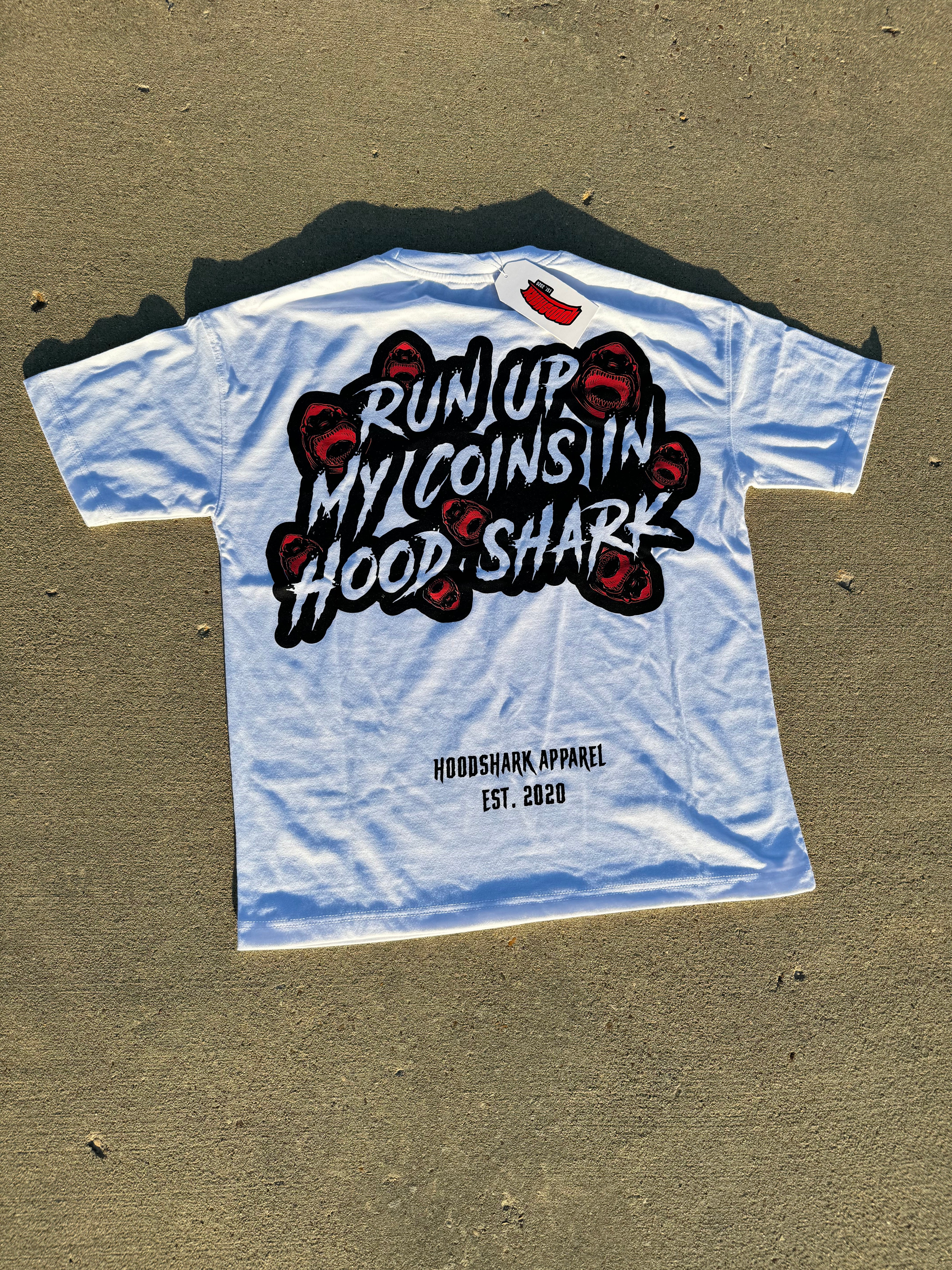 Run up my coins t-shirt