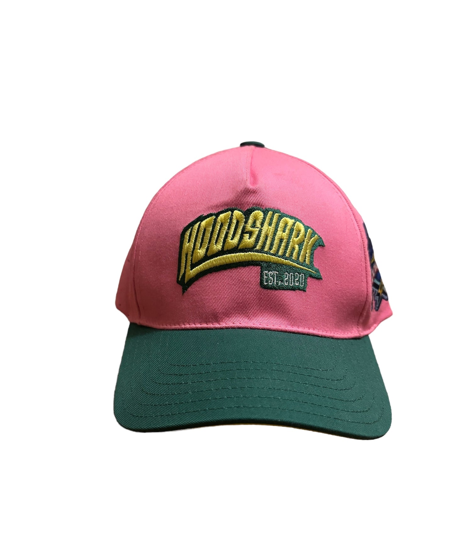 Pink and Green baseball cap