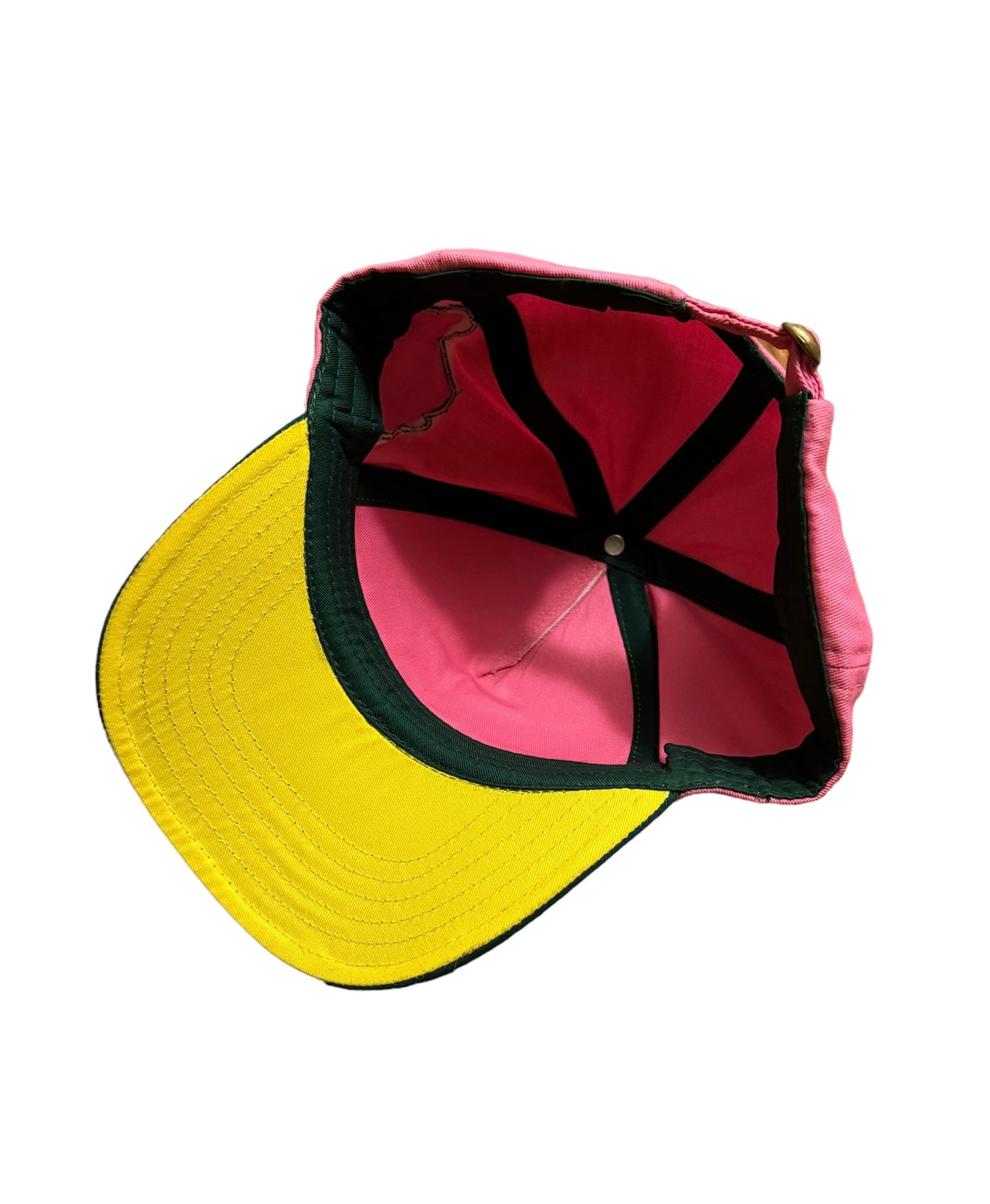 Pink and Green baseball cap